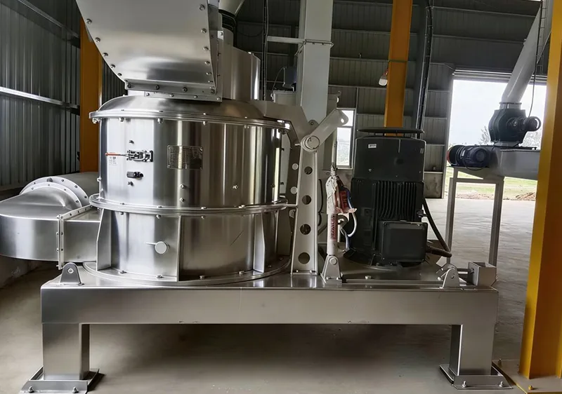 ​Các tính năng của máy nghiền siêu mịn hóa học.