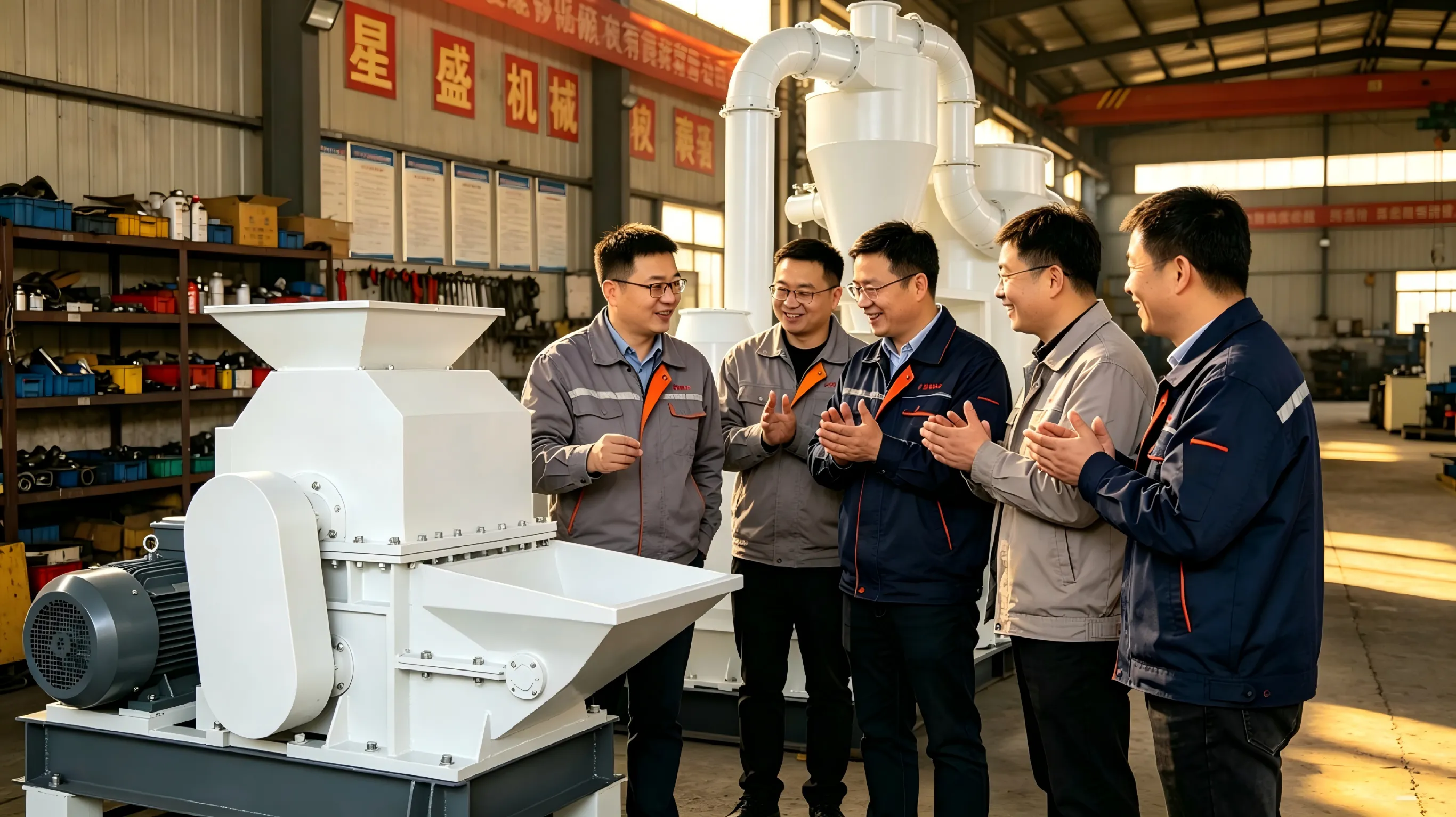 Máy nghiền siêu mịn thu hút người hâm mộ bằng sức mạnh của mình và Xingshengwei đã nhận được đơn đặt hàng mới từ nhiều khu vực
