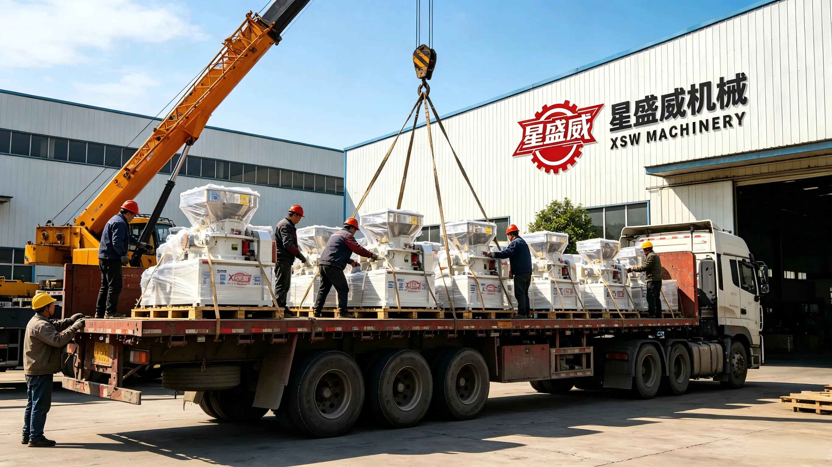 Phân phối đơn hàng tập trung! Hơn mười bộ Máy nghiền siêu mịn của Xingshengwei Machinery đã được lắp ráp hoàn chỉnh và vận chuyển với số lượng lớn đến khu công nghiệp tái chế bột quy mô lớn ở Tây Nam Trung Quốc