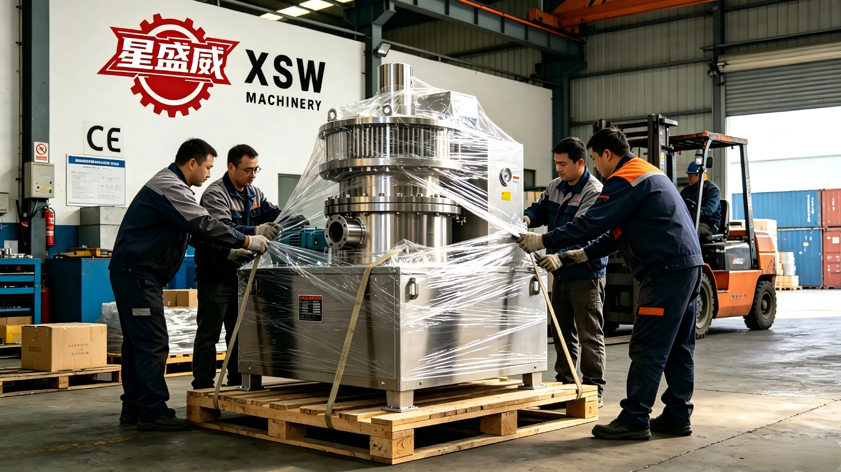 Máy móc Xingshengwei hoàn tất việc kiểm tra đầy đủ và vận chuyển Máy nghiền siêu mịn bằng thép không gỉ công nghiệp cho khách hàng dược phẩm Châu Âu