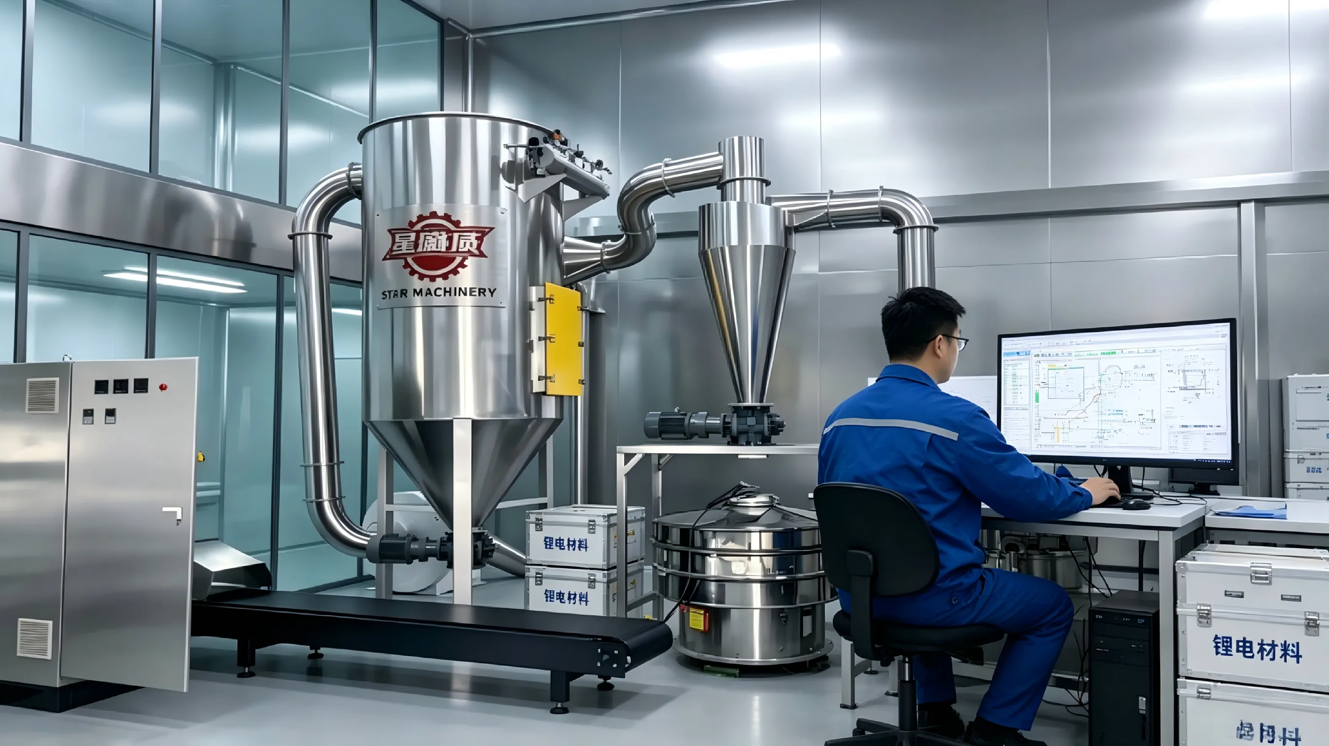 Máy nghiền siêu mịn chống cháy nổ nhiệt độ thấp thế hệ mới của Xingshengwei đã được đưa vào sản xuất hàng loạt, thích hợp cho việc xử lý tinh tế pin lithium và dược phẩm
