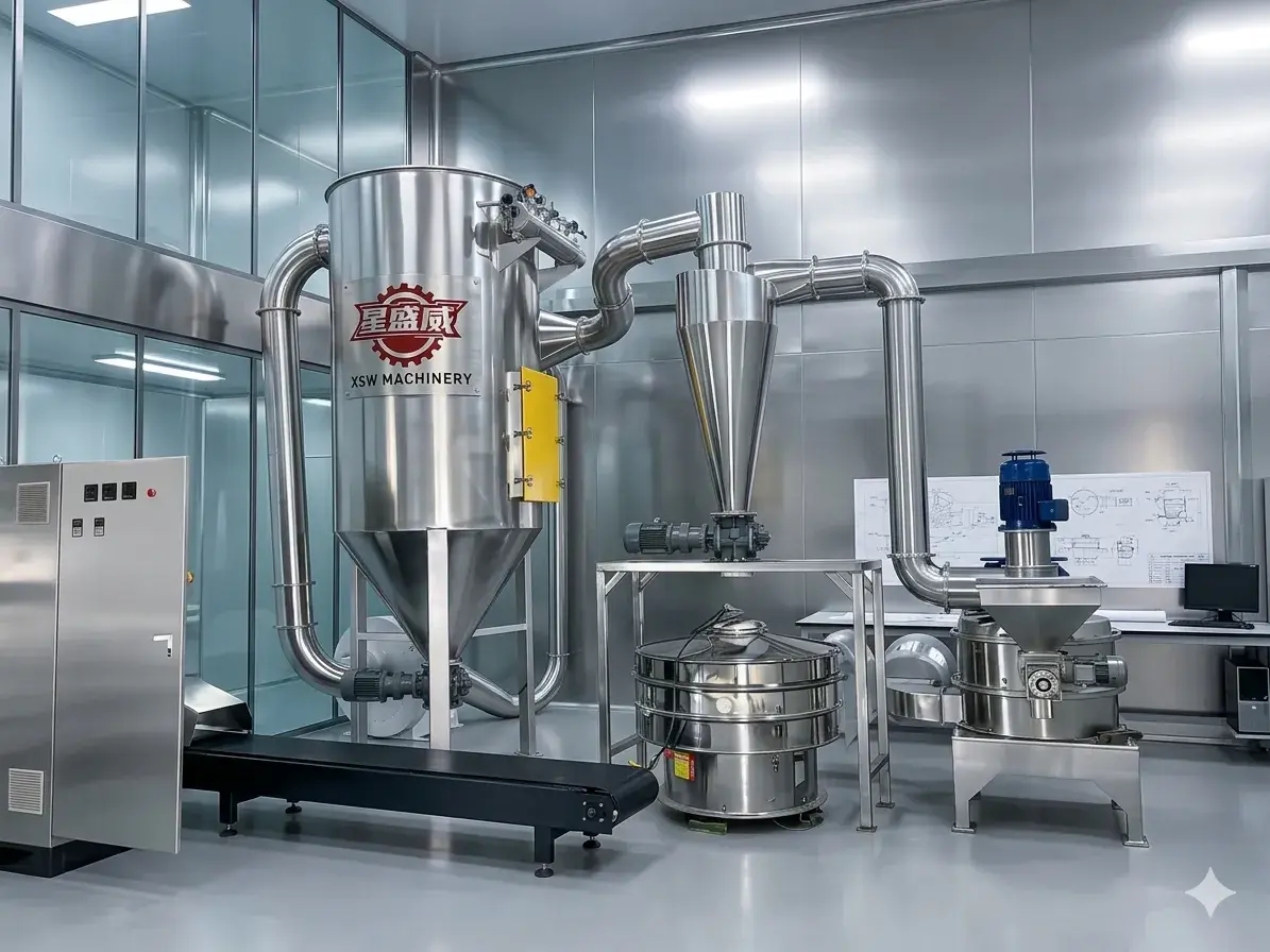 Máy móc Xingshengwei giúp các công ty dược phẩm nổi tiếng của Châu Âu tăng gấp đôi công suất sản xuất máy nghiền siêu mịn